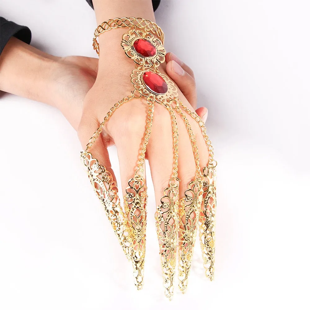 Indian Thai Golden Finger Bracelet