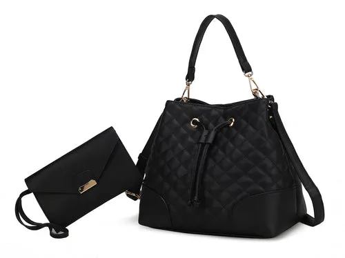 Iris Bucket Bag with Wristlet