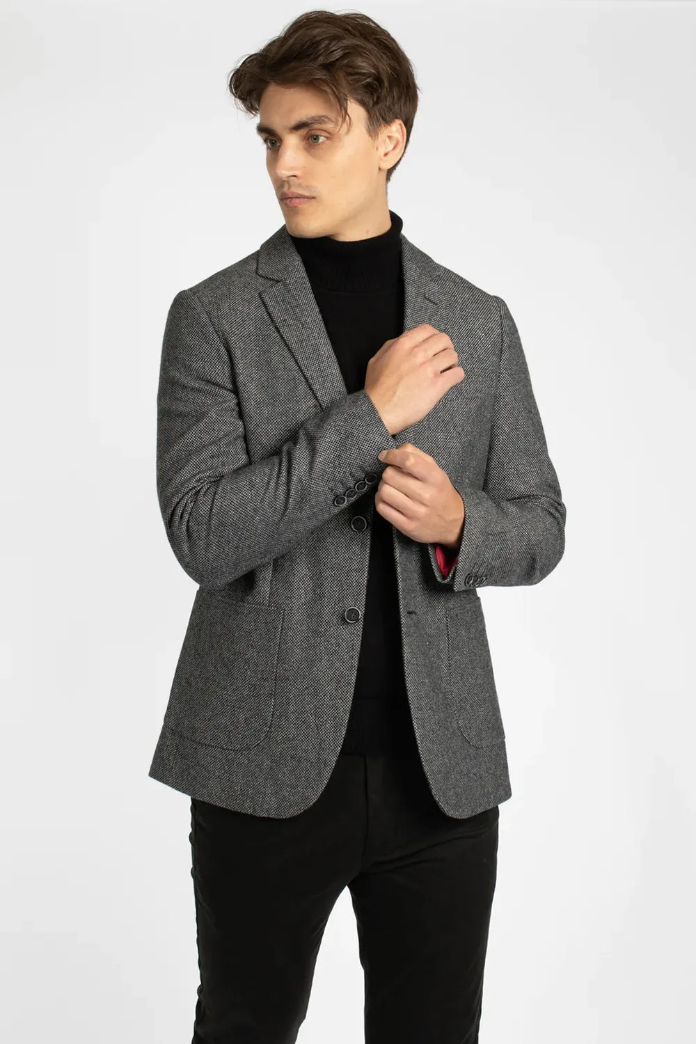 JAMES HARPER WOOL TEXTURE BLAZER JHJ82