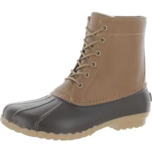 JBU by Jambu Mens Maine Faux Fur Lace-Up Winter &amp; Snow Boots Tan 11 Medium (D)
