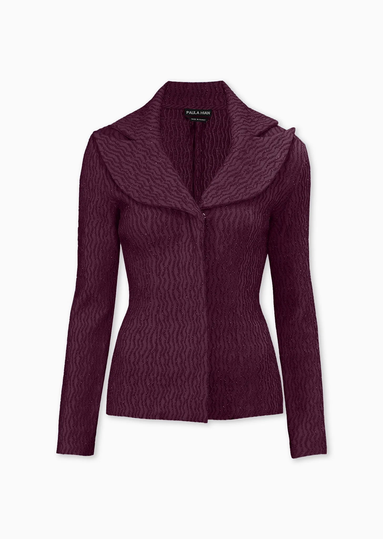 Jenette - Metallic Tuxedo Blazer Jacket