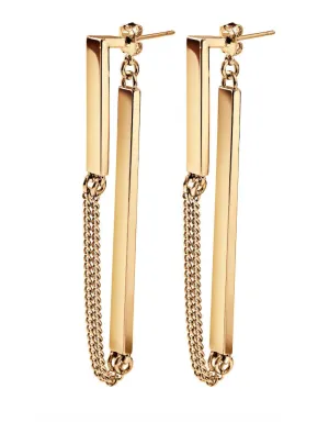 Jenny Bird Zenith Earrings in Gold