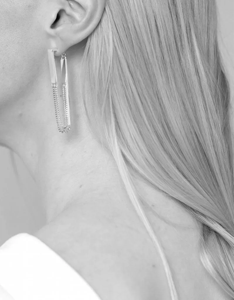 Jenny Bird Zenith Earrings in Gold
