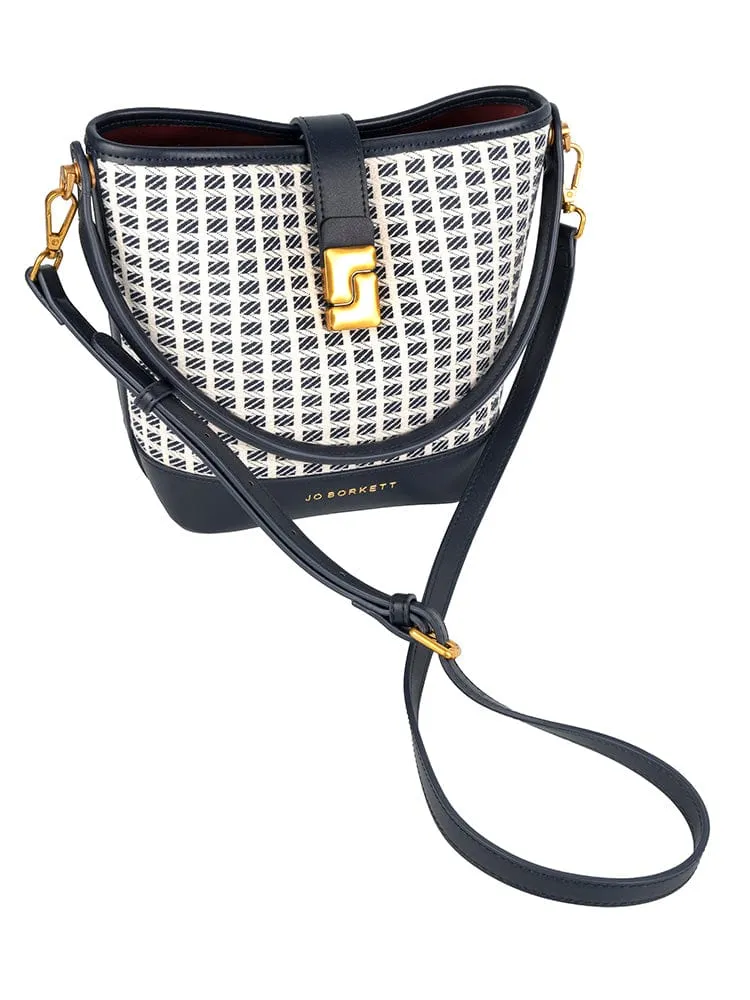 Jo Borkett Jacquard Bucket Bag JBH103296