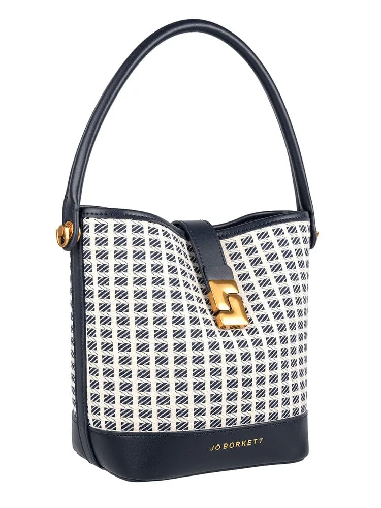 Jo Borkett Jacquard Bucket Bag JBH103296