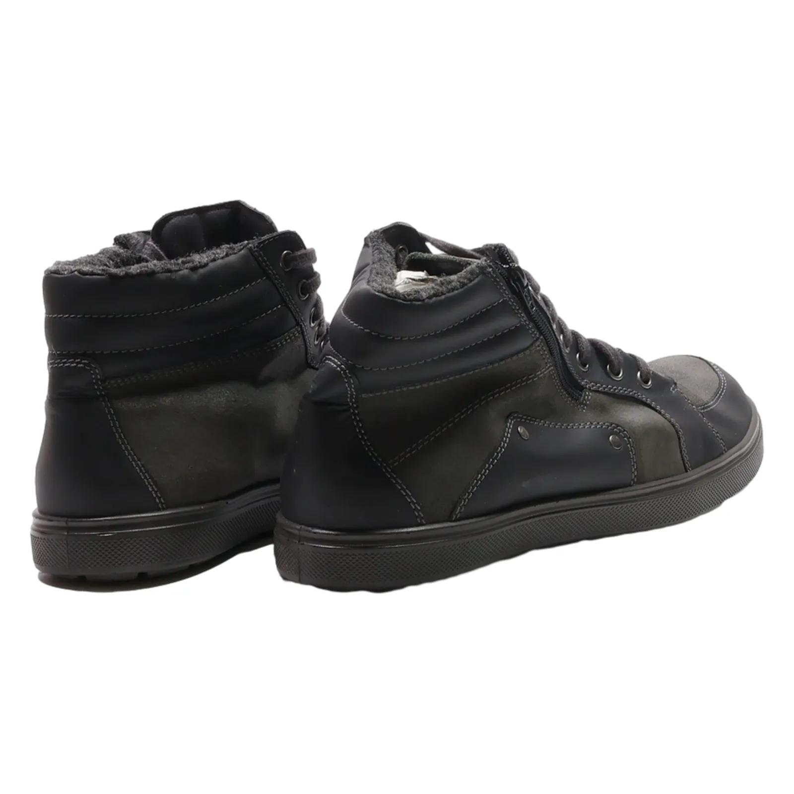 JOMOS Chukka Boots Black Synthetic Mens UK 12