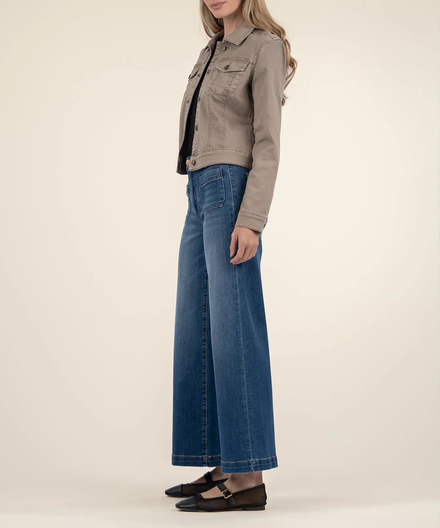 Julia Crop Denim Jacket