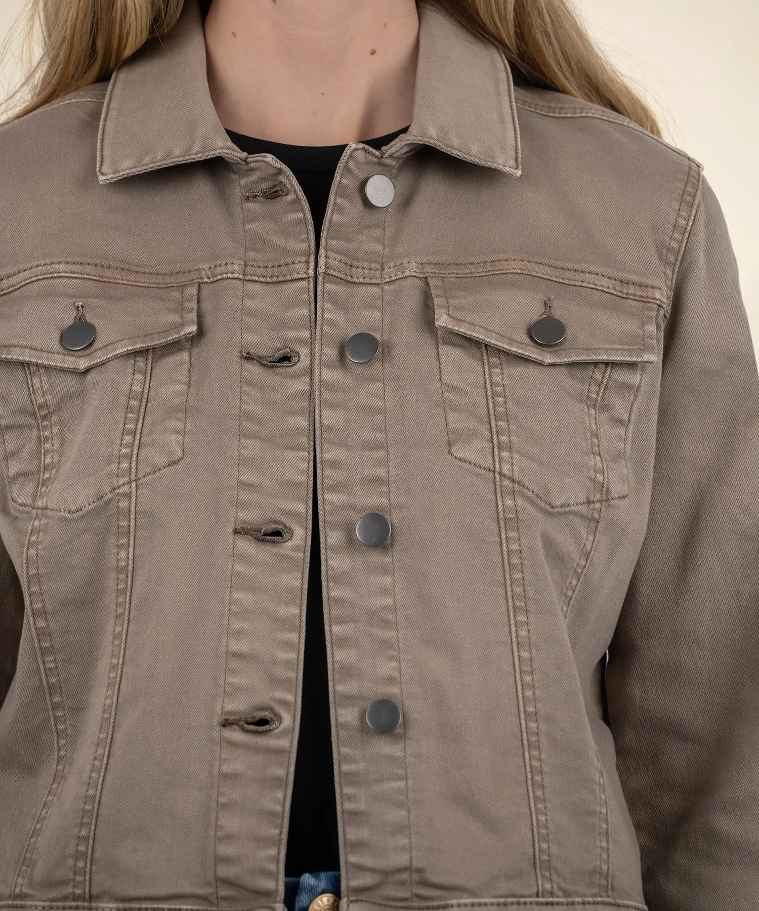 Julia Crop Denim Jacket