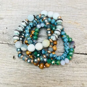 Kaley Beaded Bracelet Stack