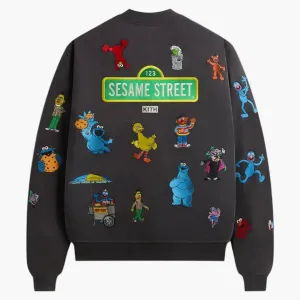 Kith X Sesame Street Marvin Bomber Jacket Hematite
