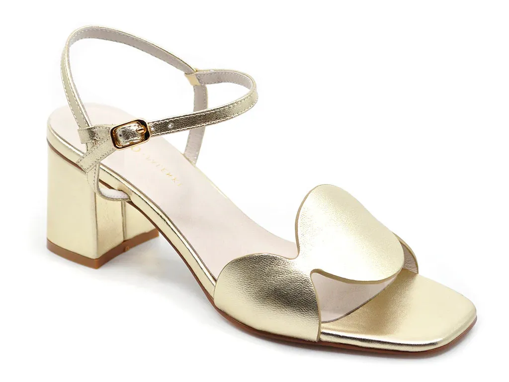 Koko   Palenki Sphere Sandal-Gold Metallic