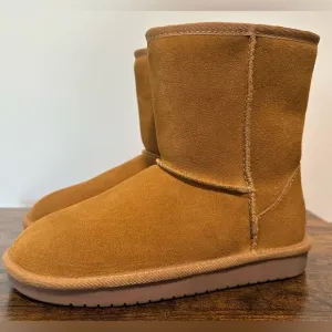 Koolaburra By Ugg Little Girls Koola Short Chestnut Boots NWT Size 13