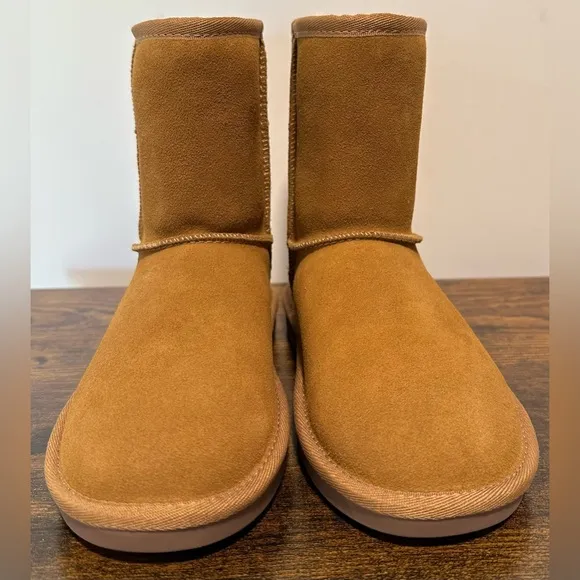 Koolaburra By Ugg Little Girls Koola Short Chestnut Boots NWT Size 13