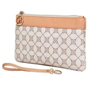 Ladies Fashion Small Clutch Bag Women Floral Casual Weekend Evening handbags Elegant Zipper Packet