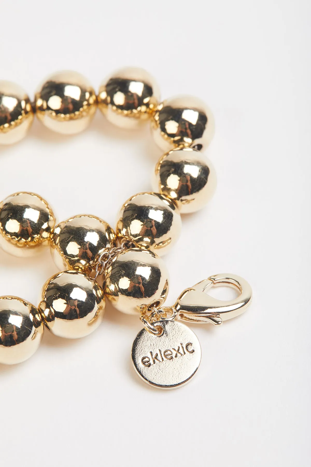 LARGE GOLD BALL BRACELET