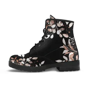 Larisa Leaves Lace Up Ankle Boots