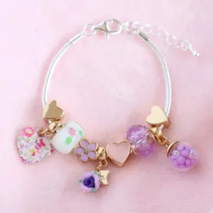 LAUREN HINKLEY VIOLETTE CHARM BRACELET