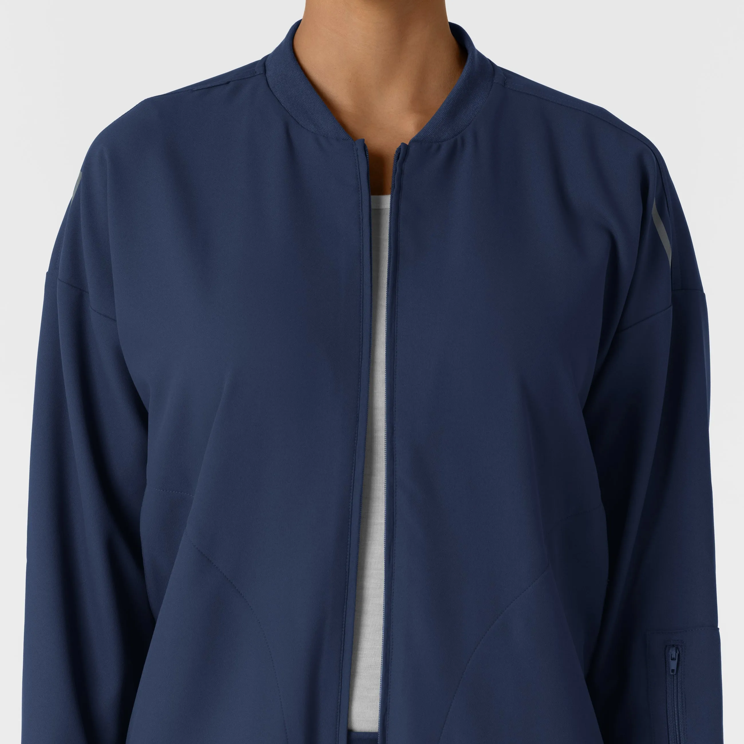Layers 8066 Bomber Scrub Jacket Navy
