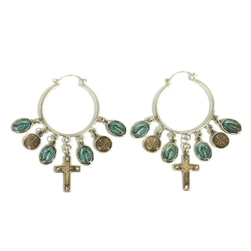 Les Celeste Hoop Earrings