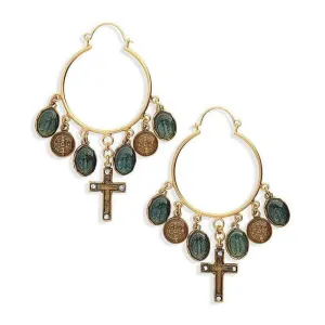 Les Celeste Hoop Earrings