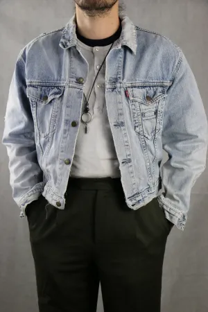 Levi's Denim Jacket 'M' distressed