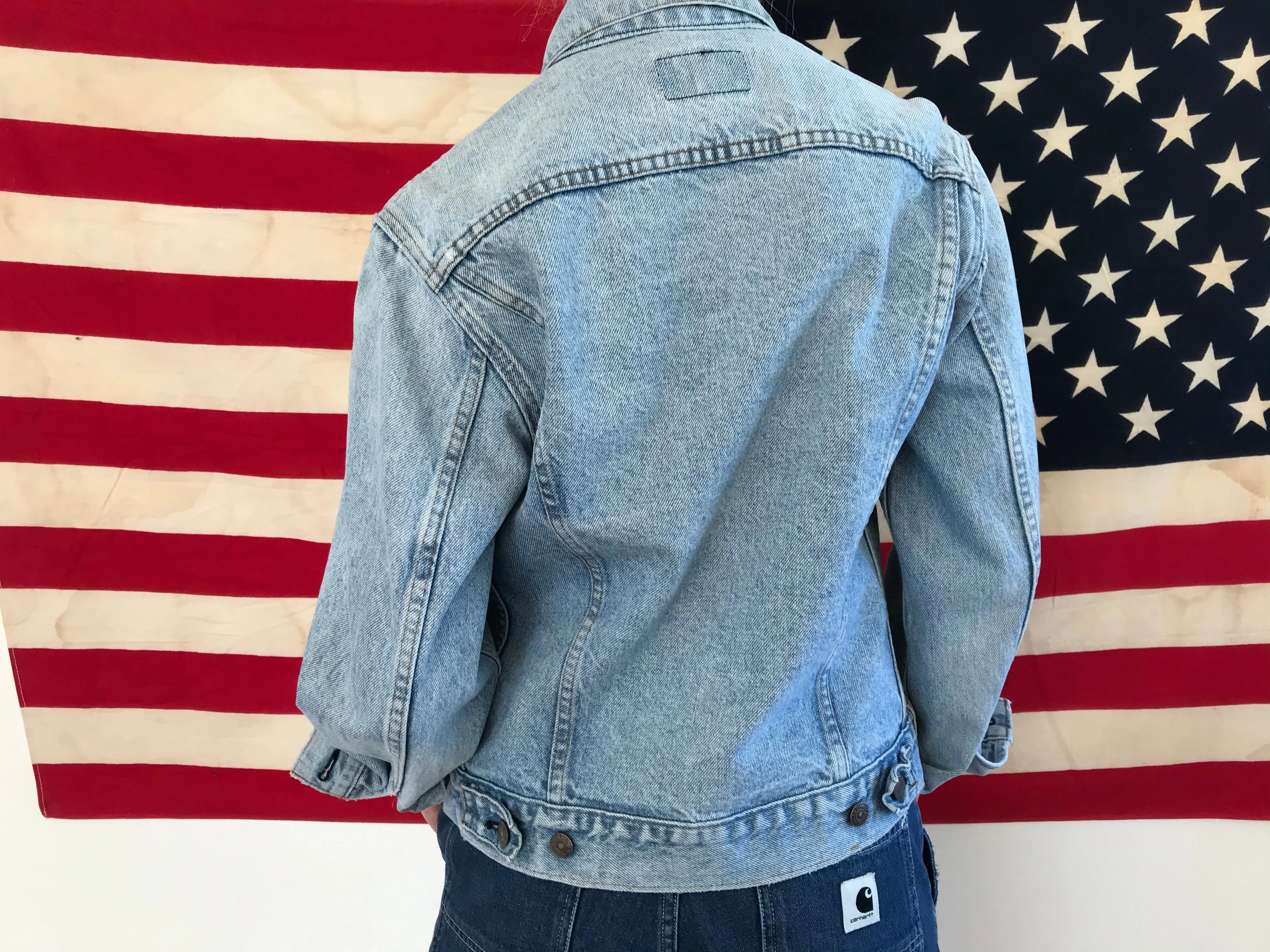 Levis Denim Vintage Mens Trucker Jacket Made in USA