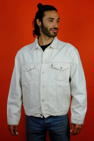 Levi's Red Tab White Denim Jacket 'XL'