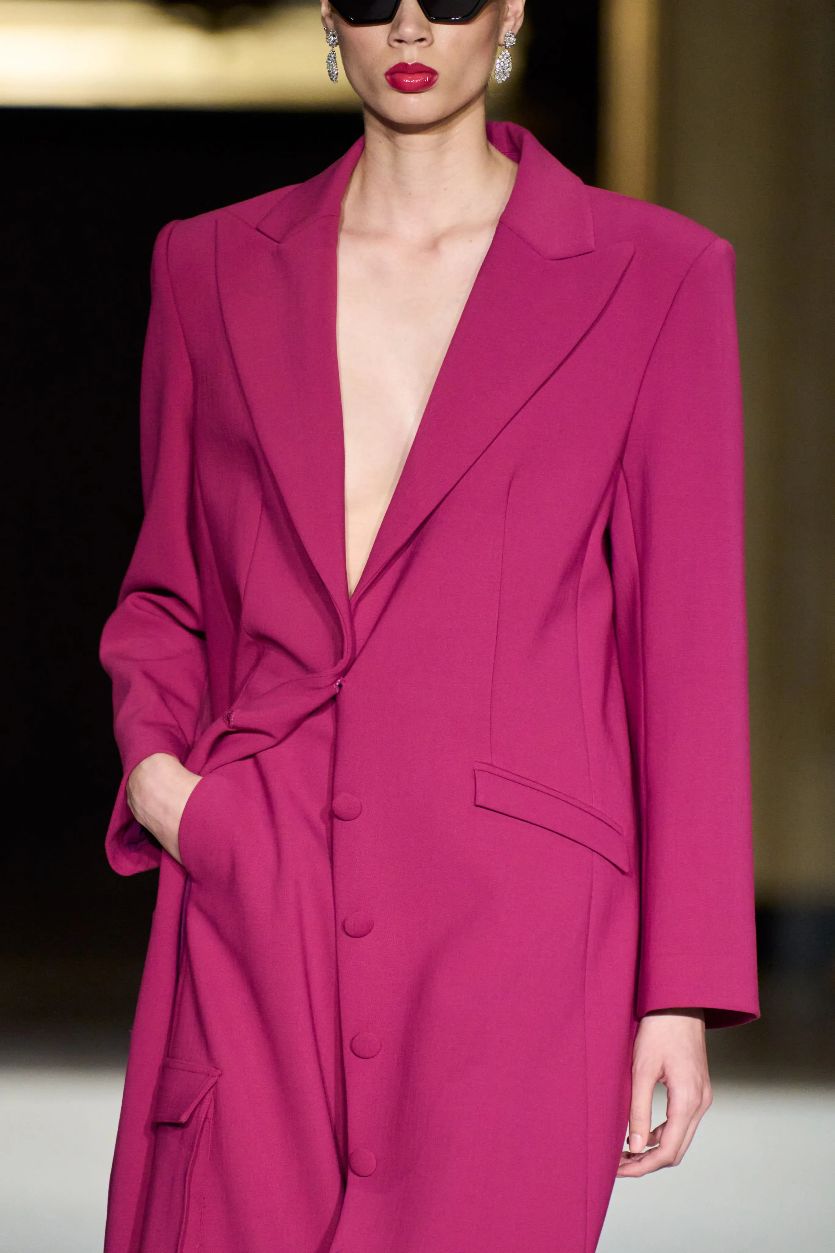 Long Line Blazer Coat