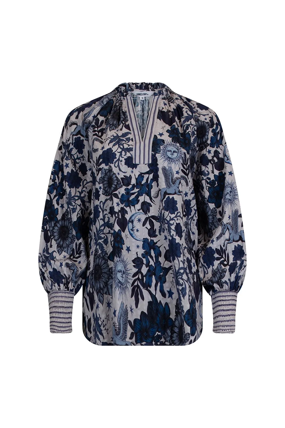 Loobies Story Greenwich Blouse LS2901G