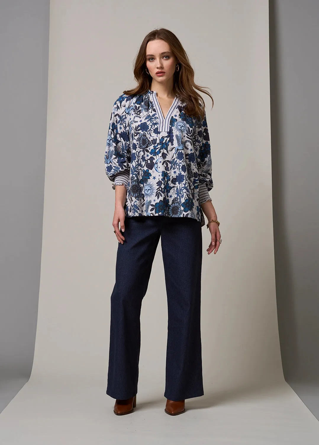 Loobies Story Greenwich Blouse LS2901G