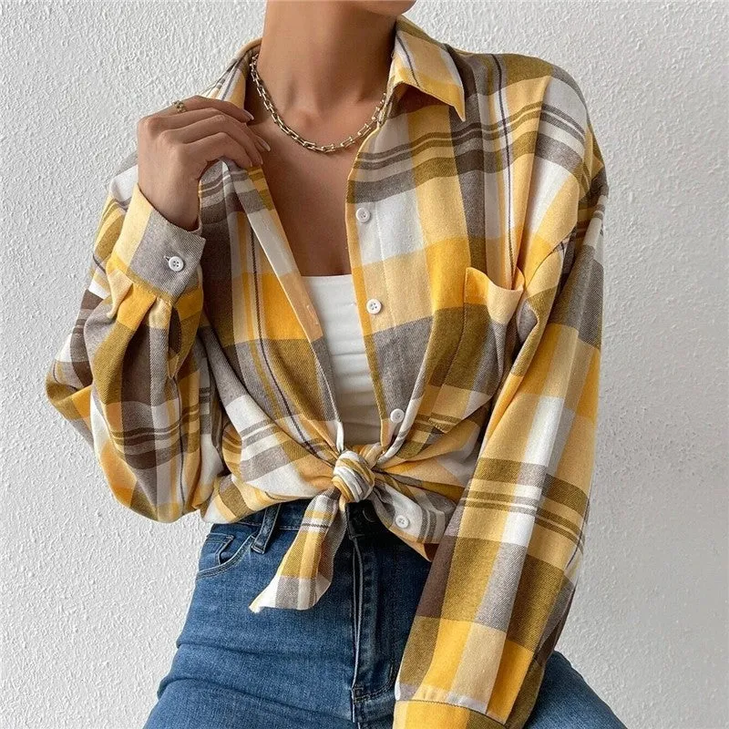 Loose Fit Long Sleeve Shirt- Versatile And Comfortable