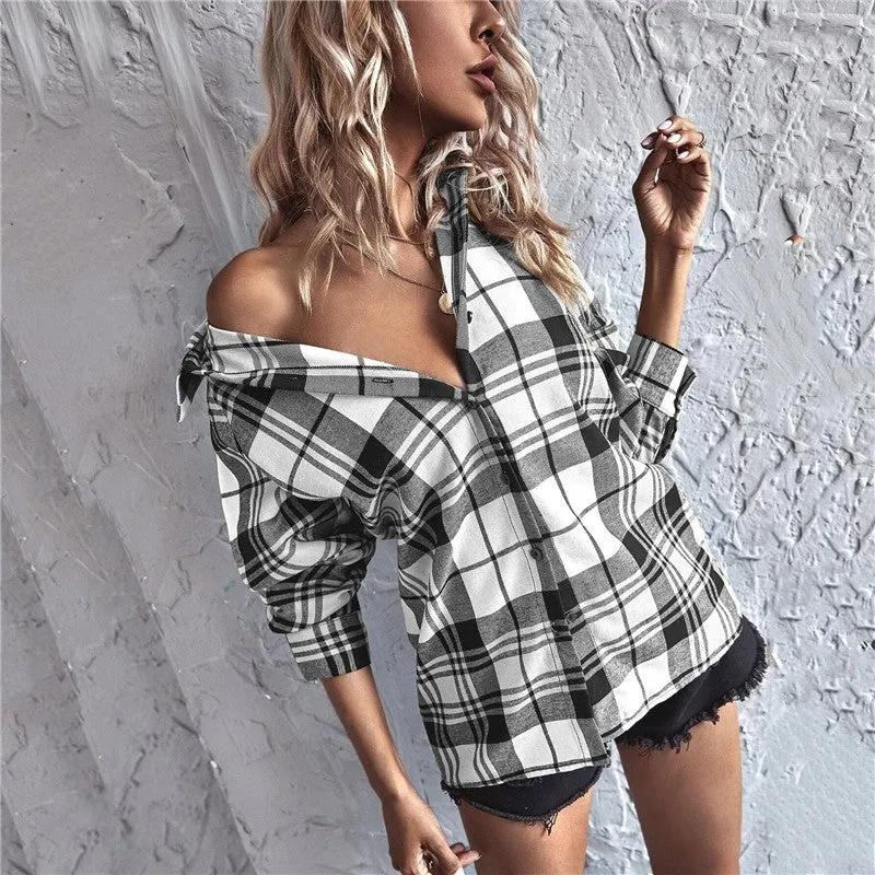 Loose Fit Long Sleeve Shirt- Versatile And Comfortable