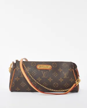 Louis Vuitton Coated Canvas Monogram Eva Clutch