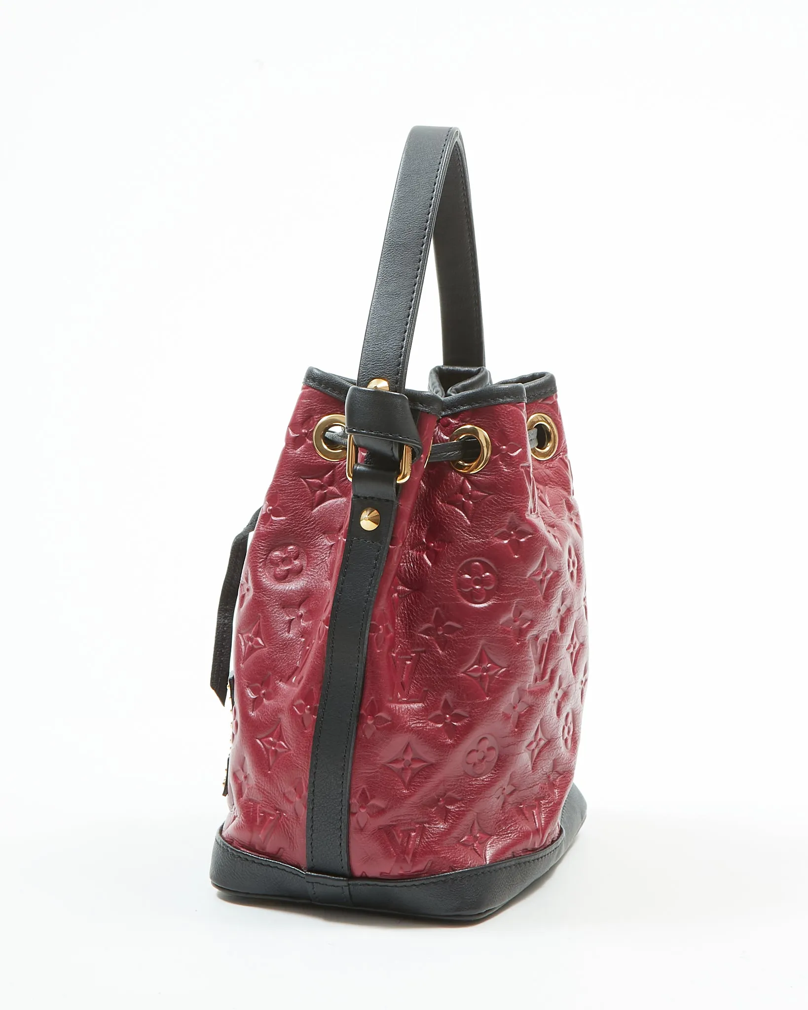 Louis Vuitton Cranberry Special Edition Double Jeu NeoNoe Bucket Bag