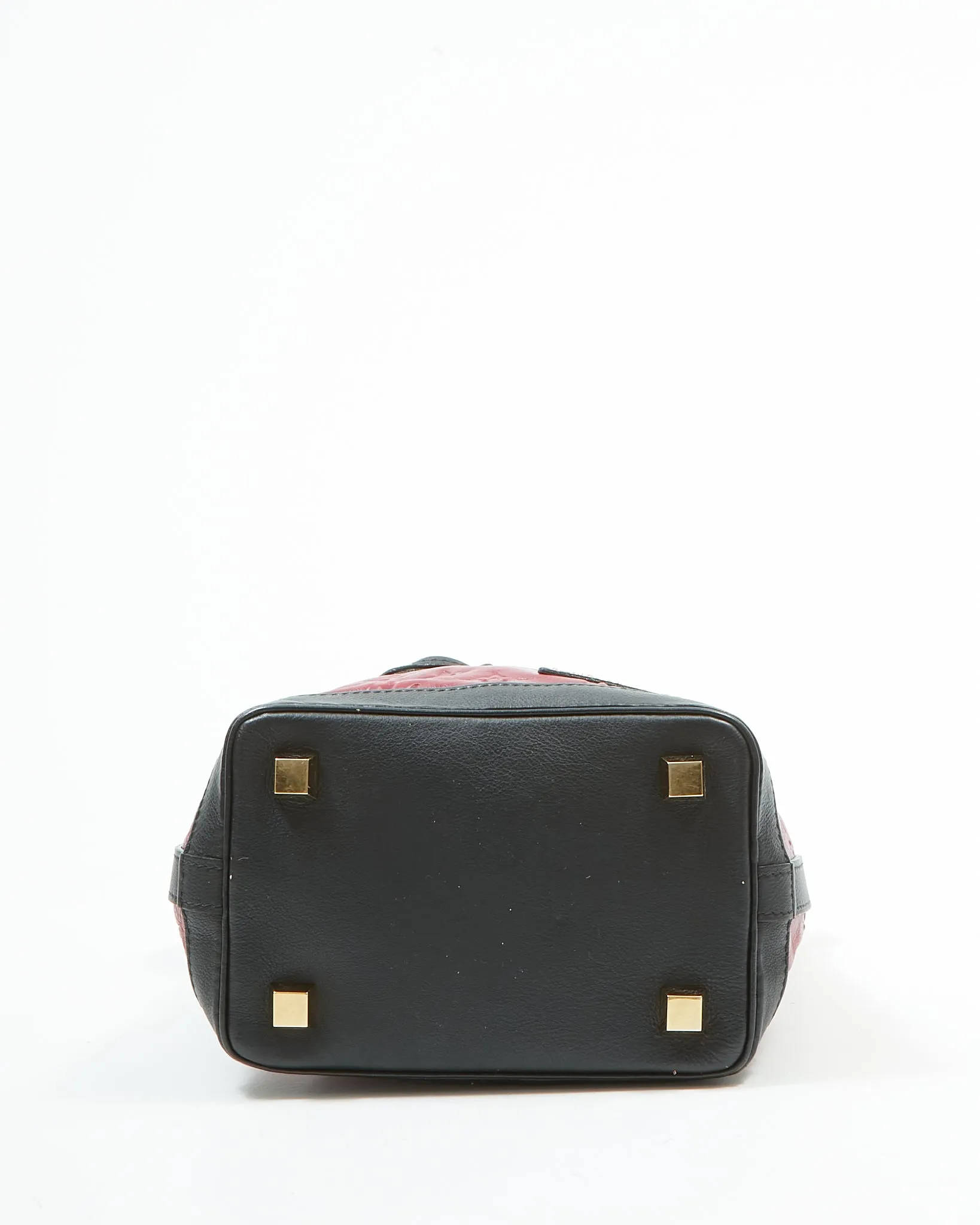 Louis Vuitton Cranberry Special Edition Double Jeu NeoNoe Bucket Bag