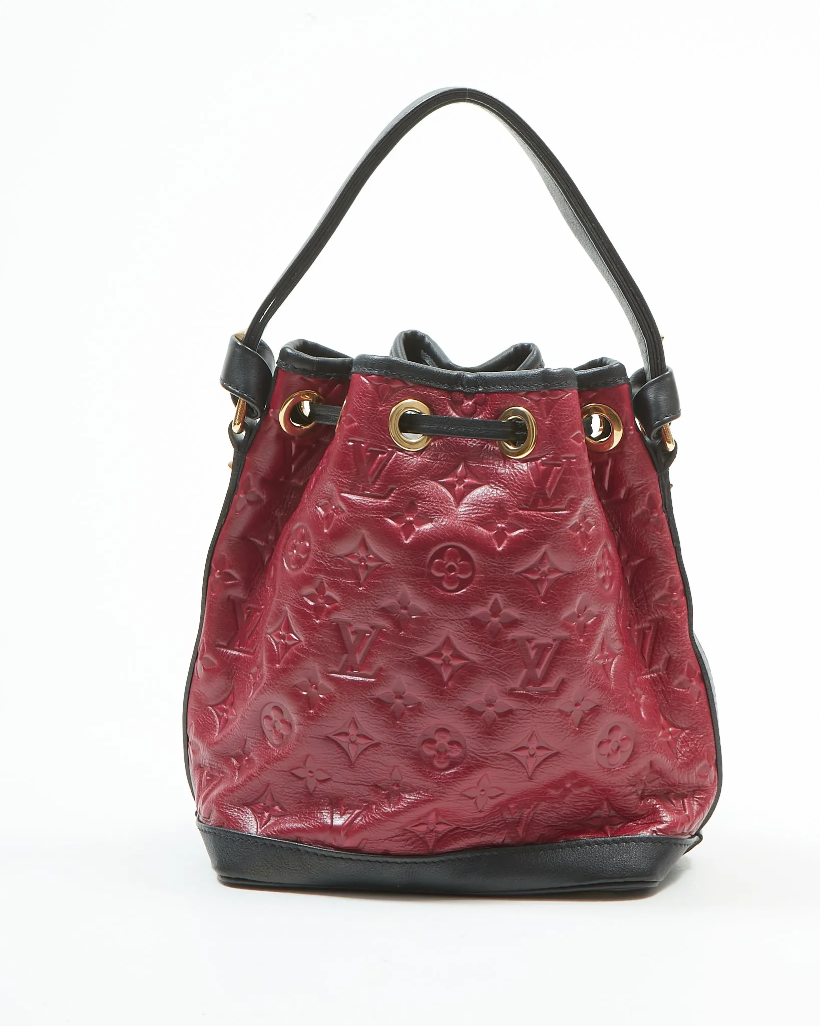 Louis Vuitton Cranberry Special Edition Double Jeu NeoNoe Bucket Bag