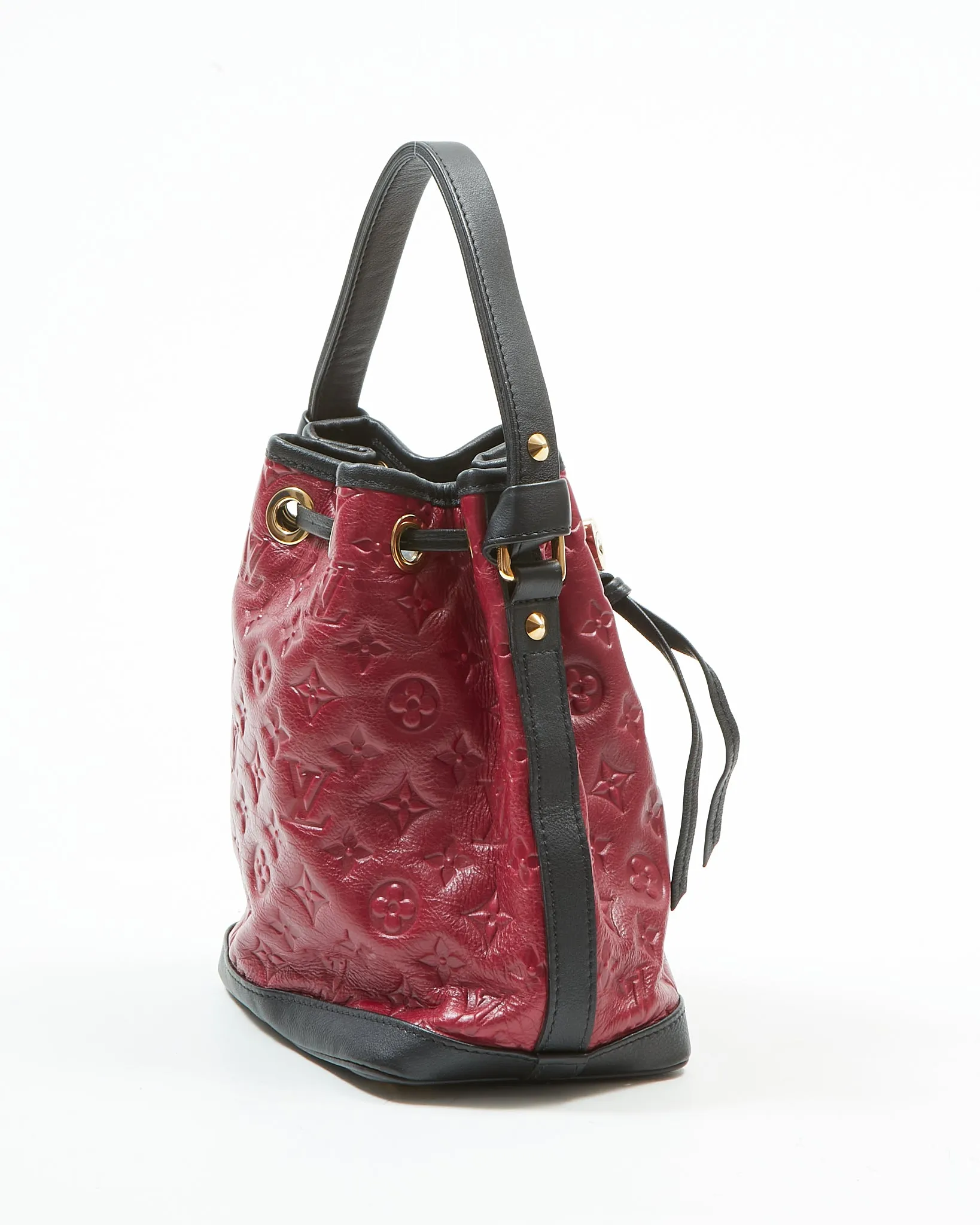 Louis Vuitton Cranberry Special Edition Double Jeu NeoNoe Bucket Bag