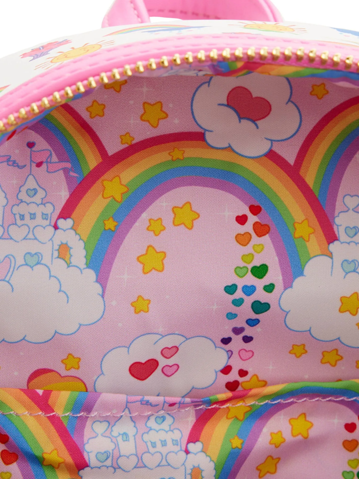 Loungefly x Carebears Rainbox Mini Backpack Care Bear Stare