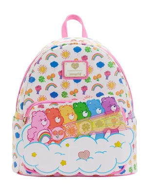 Loungefly x Carebears Rainbox Mini Backpack Care Bear Stare