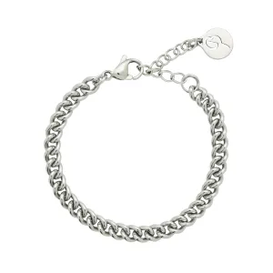 Lourdes Chain Bracelet Steel