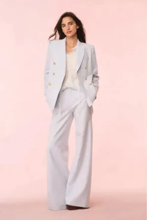 Love Shack Fancy - Reiser blazer in Whispy sea