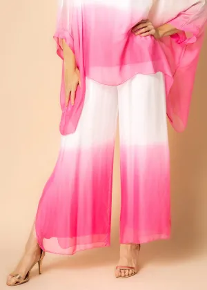 Luxe Silk Pant - Pink