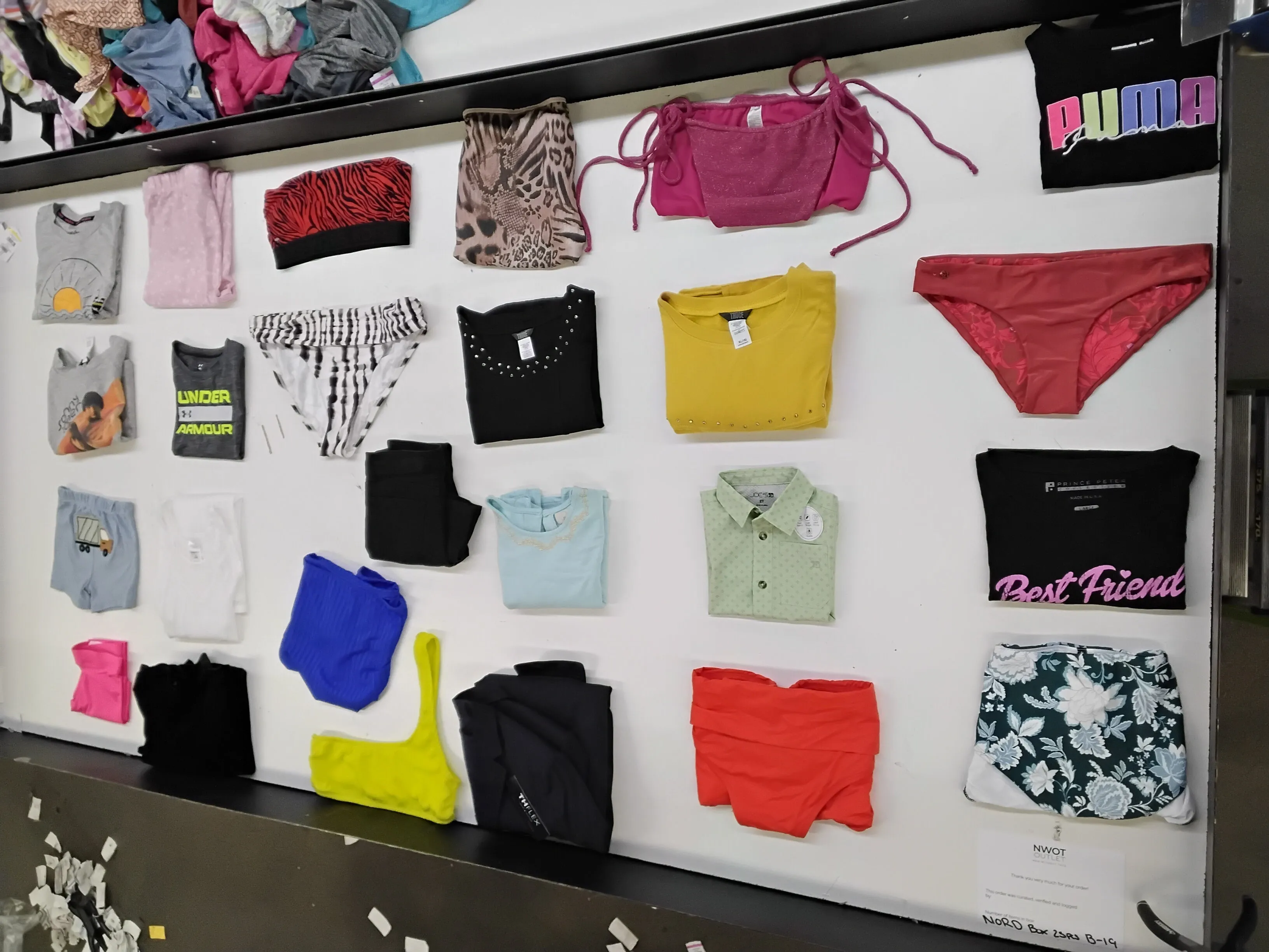Luxury Fashion Retailer | Apparel Mix | MSRP $20-100 | Shelf-Pulls & Returns | 25 Pieces | Small Box #B-19
