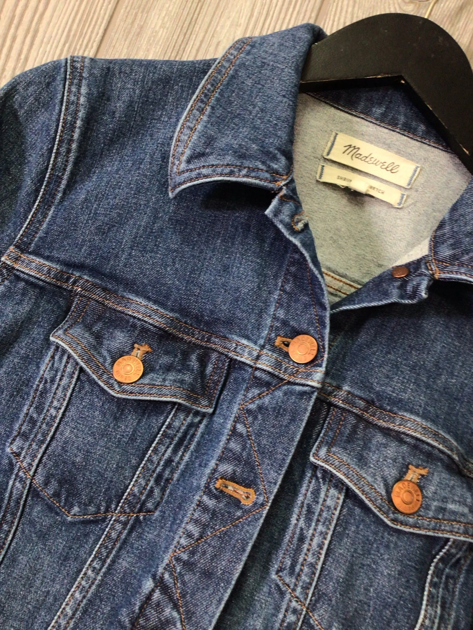 Madewell denim Jacket Size Medium