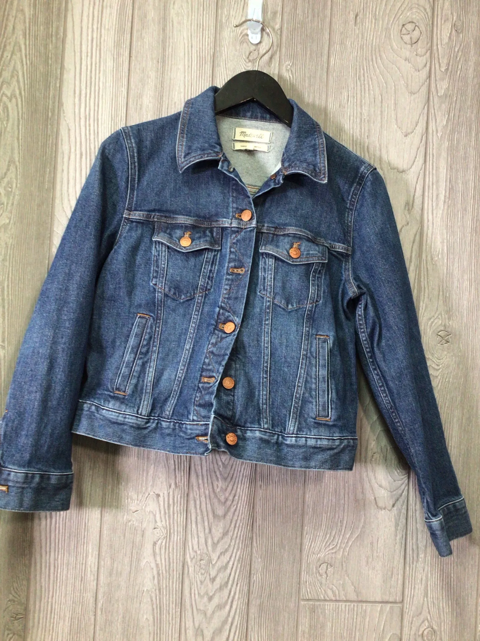 Madewell denim Jacket Size Medium