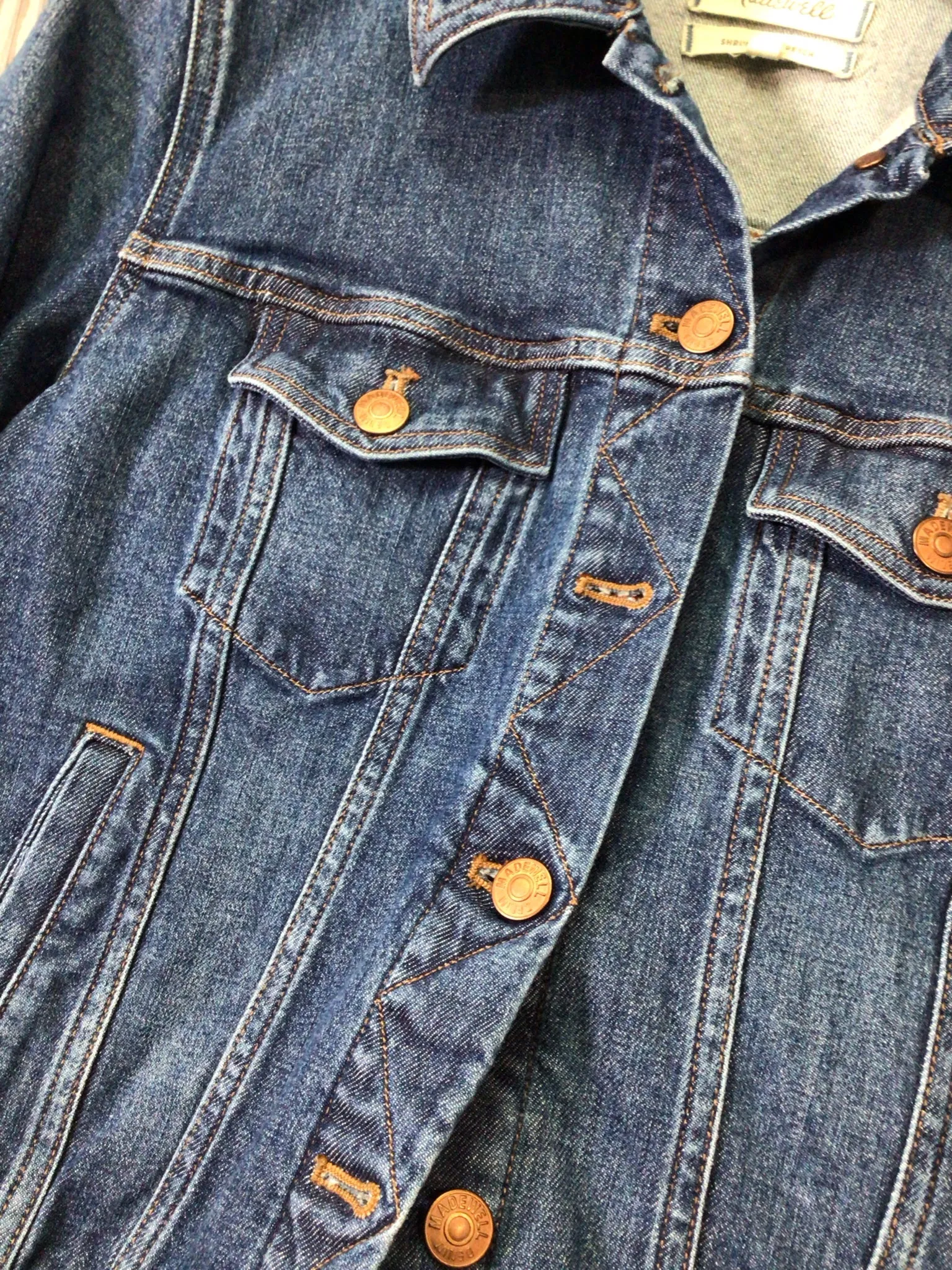 Madewell denim Jacket Size Medium