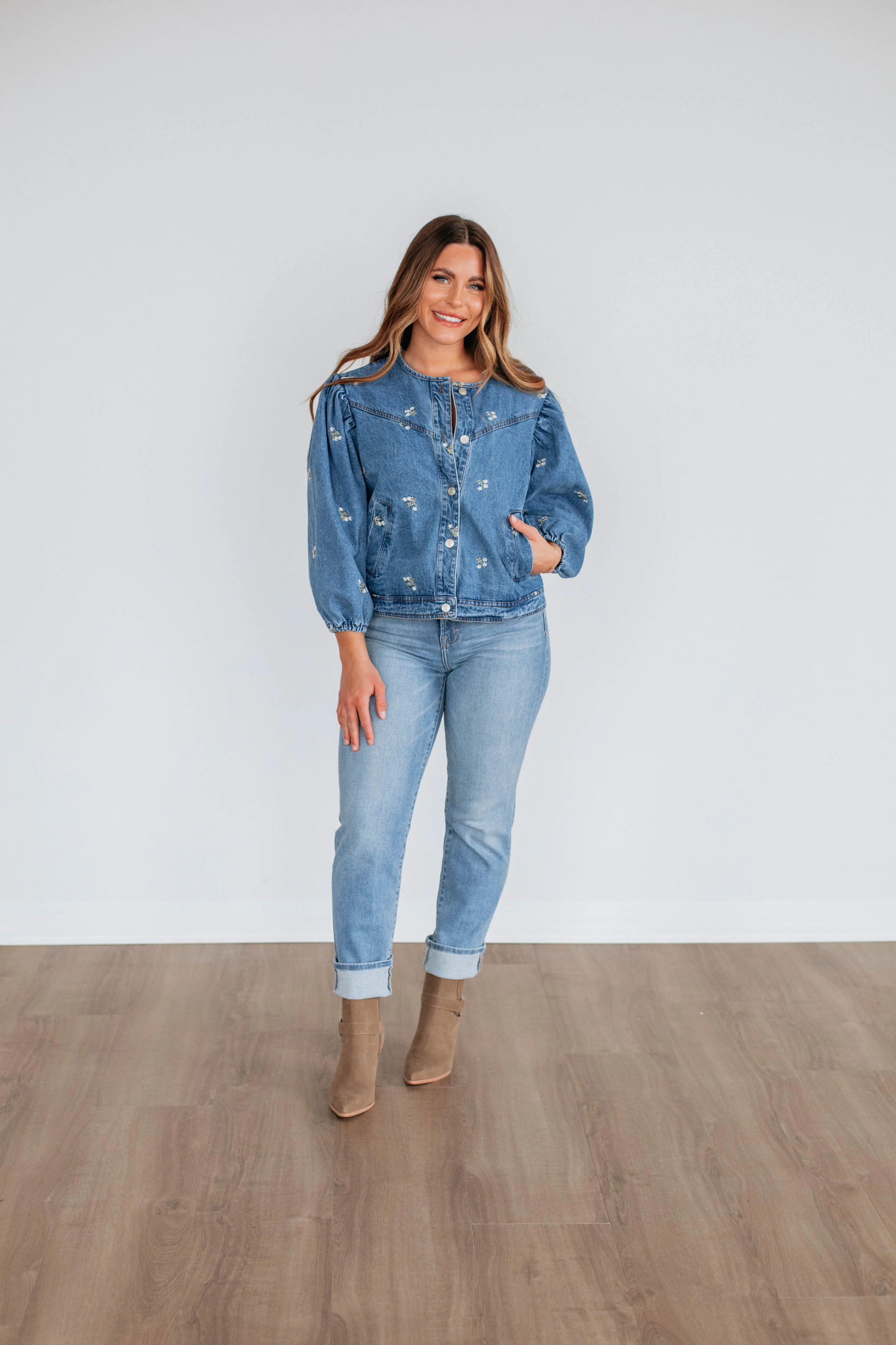 Maevie Denim Jacket