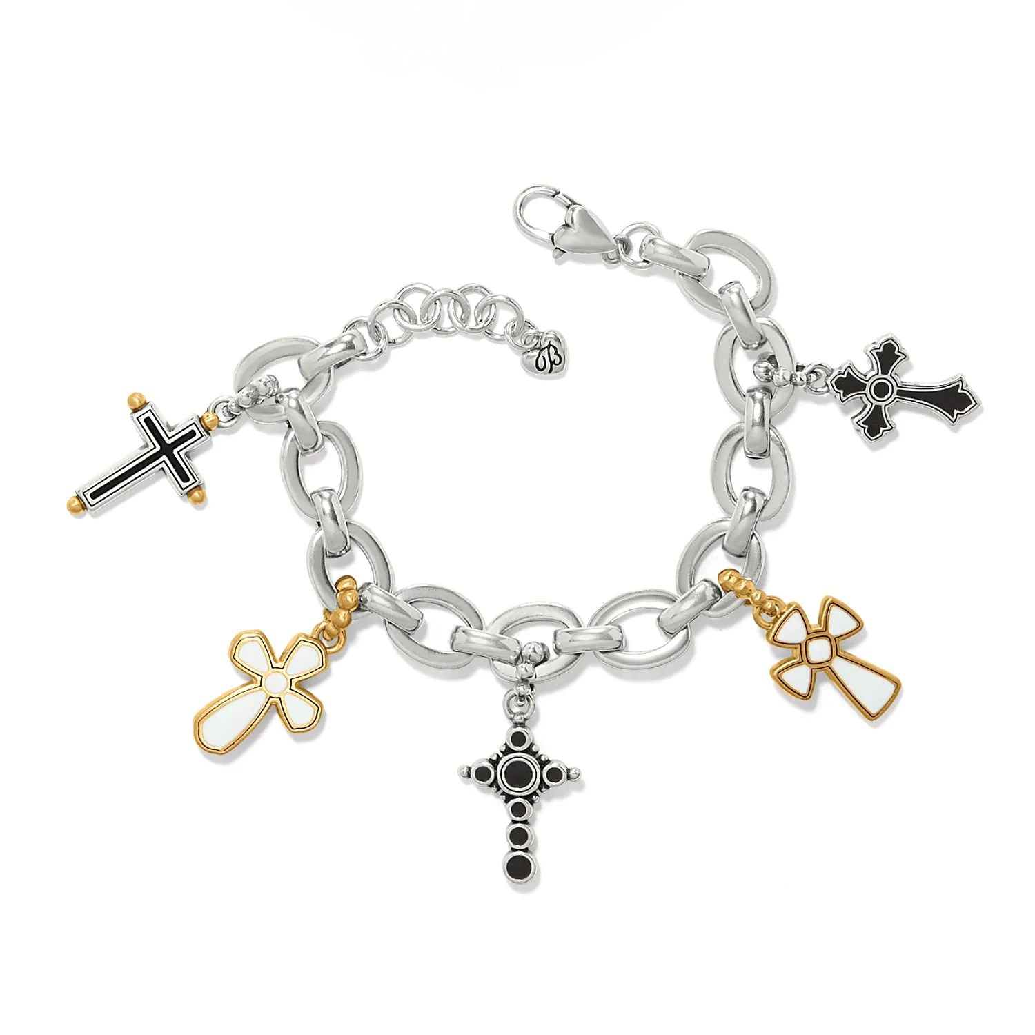 Majestic Cross Charm Bracelet - JF0115