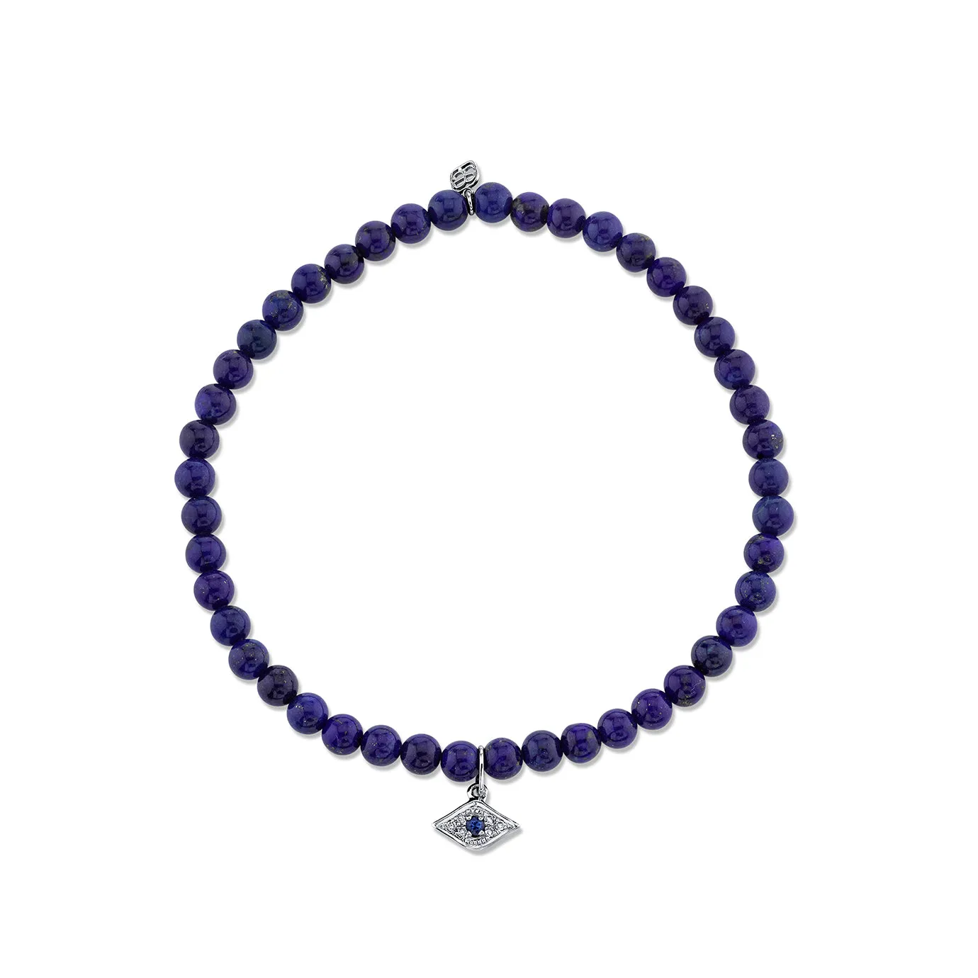 Men's Collection Gold & Diamond Eye on Lapis