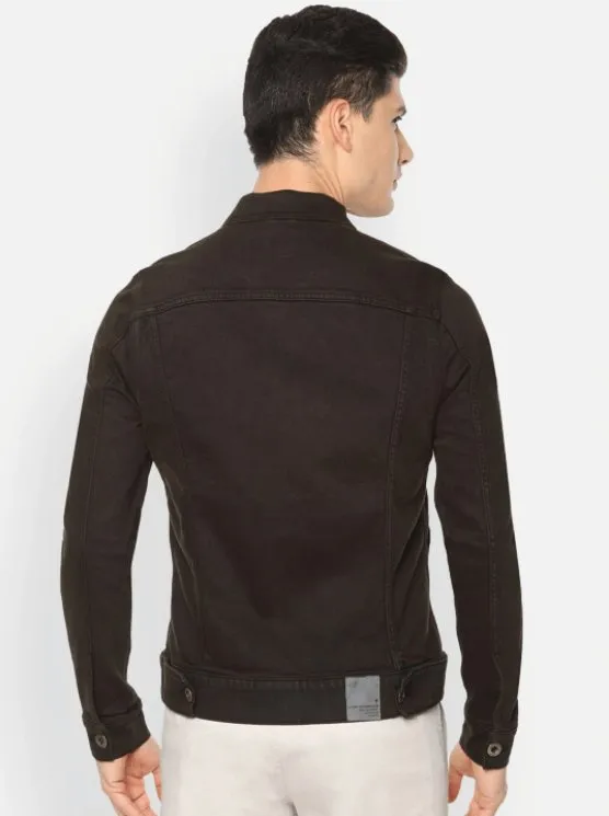 Mens Denim Jacket Black